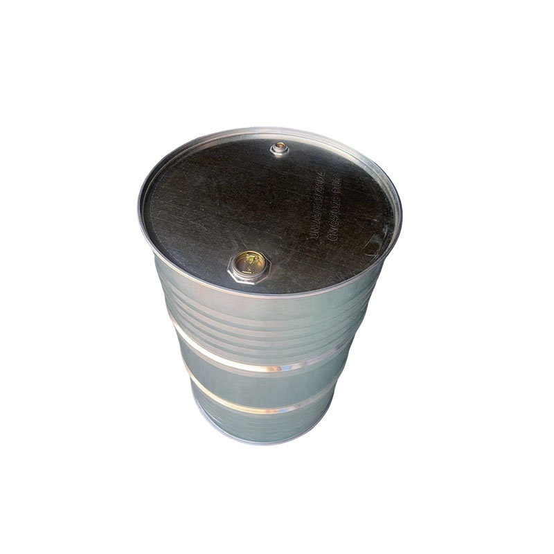 Open Galvanized Barrel Closed Galvanized Barrel