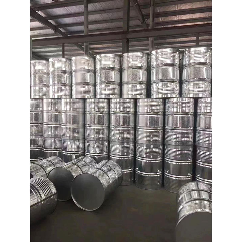 Open Galvanized Barrel Closed Galvanized Barrel