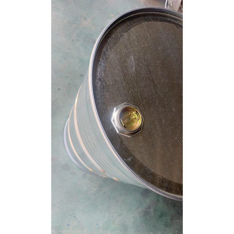 Open Galvanized Barrel Closed Galvanized Barrel